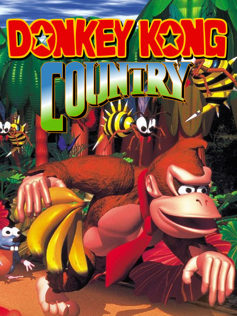 Donkey Kong Country boxart