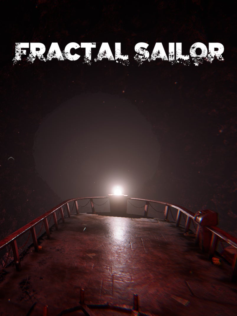 Free horror game Fractal Sailor is about flying an airship through infinite godflesh while eluding a monster - 5