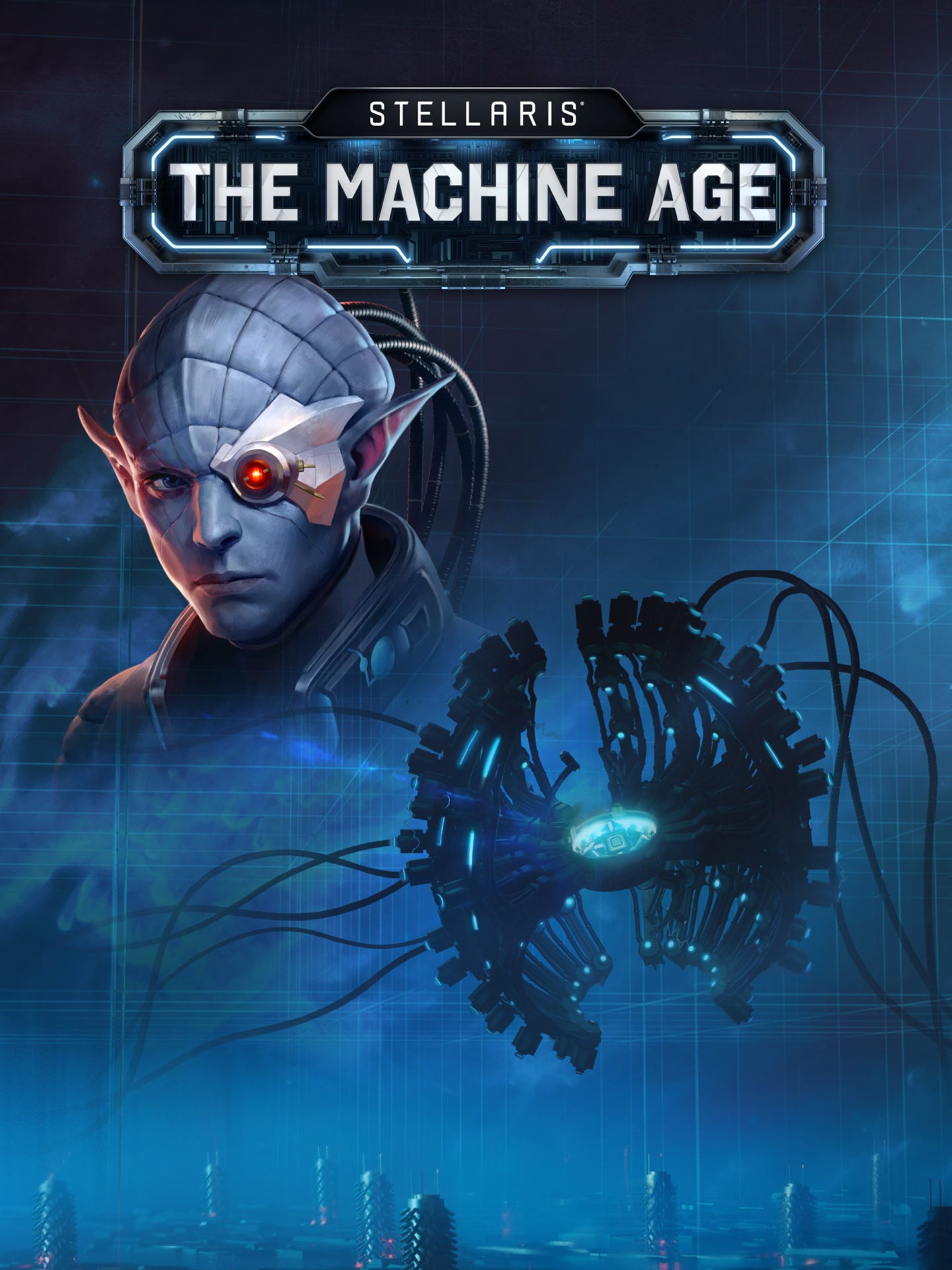 Jacking in to Stellaris as a fanatical cyberpunk corporate cult in The Machine Age - 6