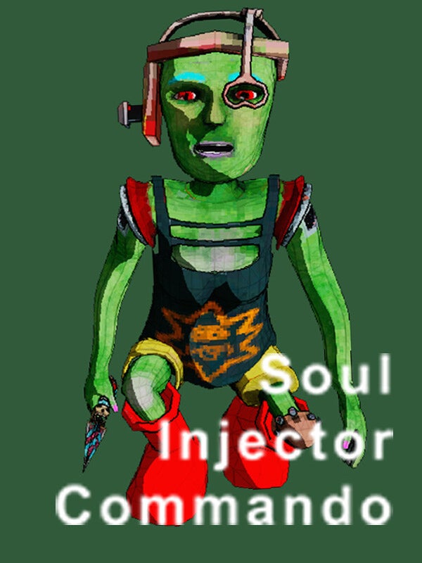 Soul Injector Commando is a fever dream's fever dream about a dead guy firing humanity into billionaires - 5