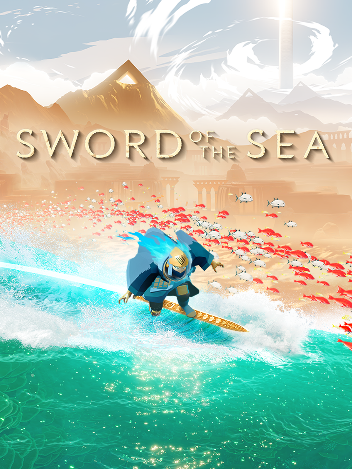 Sand surfing game Sword Of The Sea rides glittering dunes toward a summer release date - 5