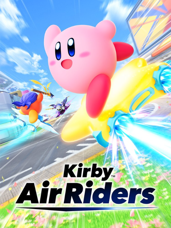 Kirby Air Riders boxart