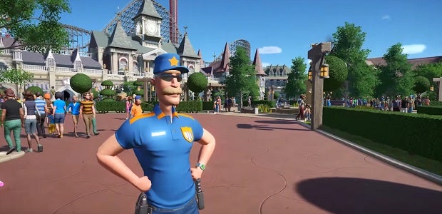 Planet Coaster crime free spring update Rock Paper Shotgun