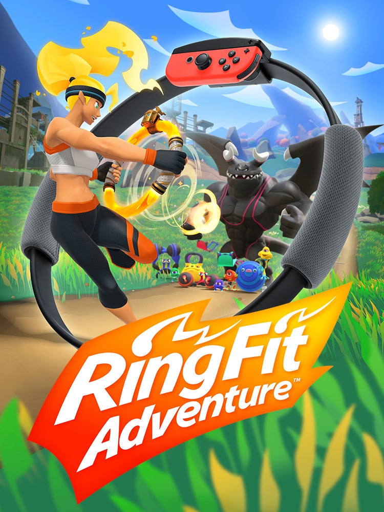 The new Ring Fit Adventure/Nintendo Switch bundle is out