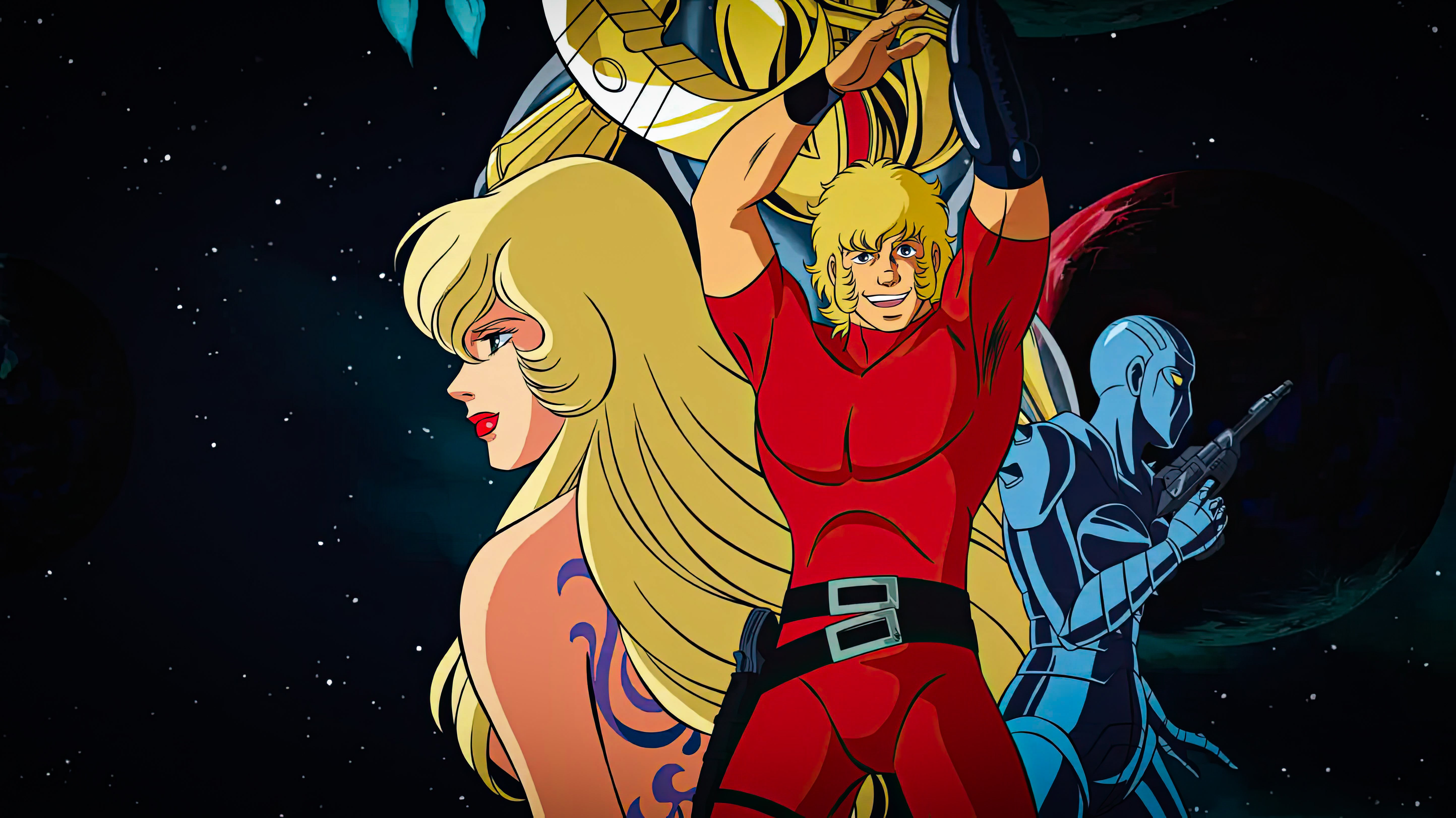 SPACE ADVENTURE COBRA timbres 30ème anniversaire BUICHI TERASAWA