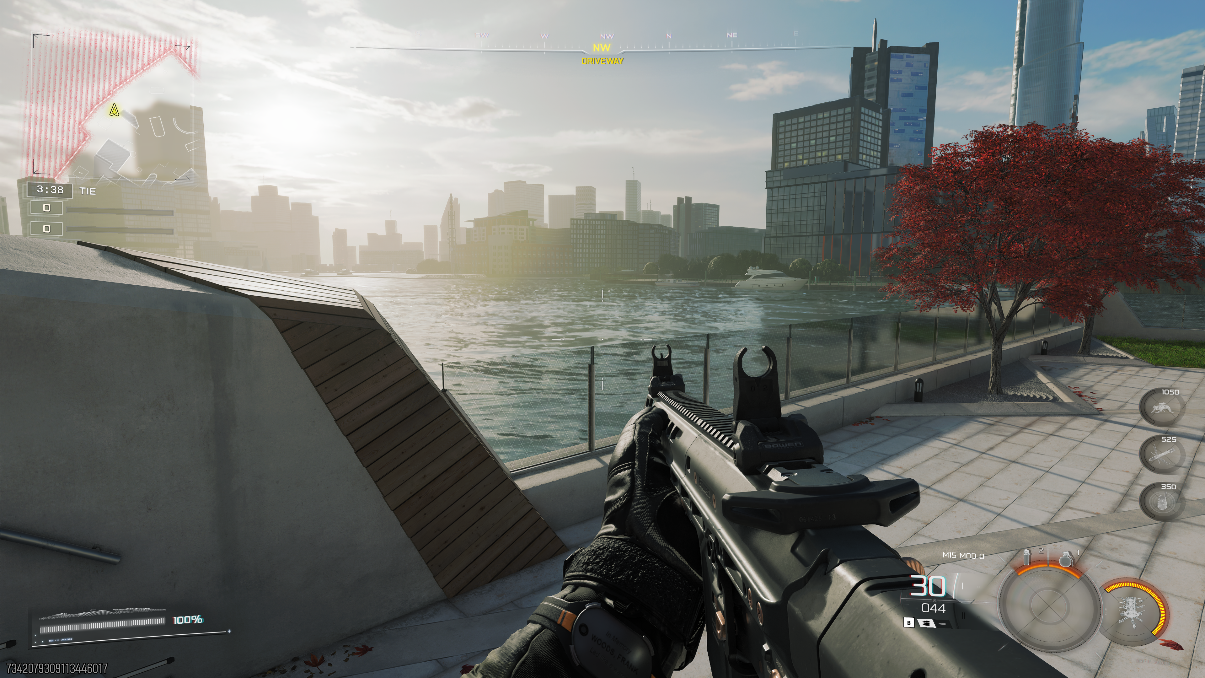 The ocean in Call of Duty: Black Ops 7 with FSR Ray Regeneration enabled. - 23