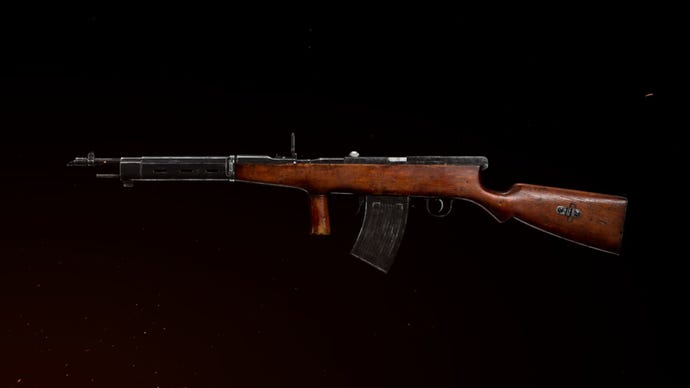 Automaton weapon preview against black background in Call Of Duty: Vanguard