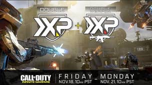Get Double XP and Double Weapon XP in Call of Duty: Infinite Warfare multiplayer this weekend