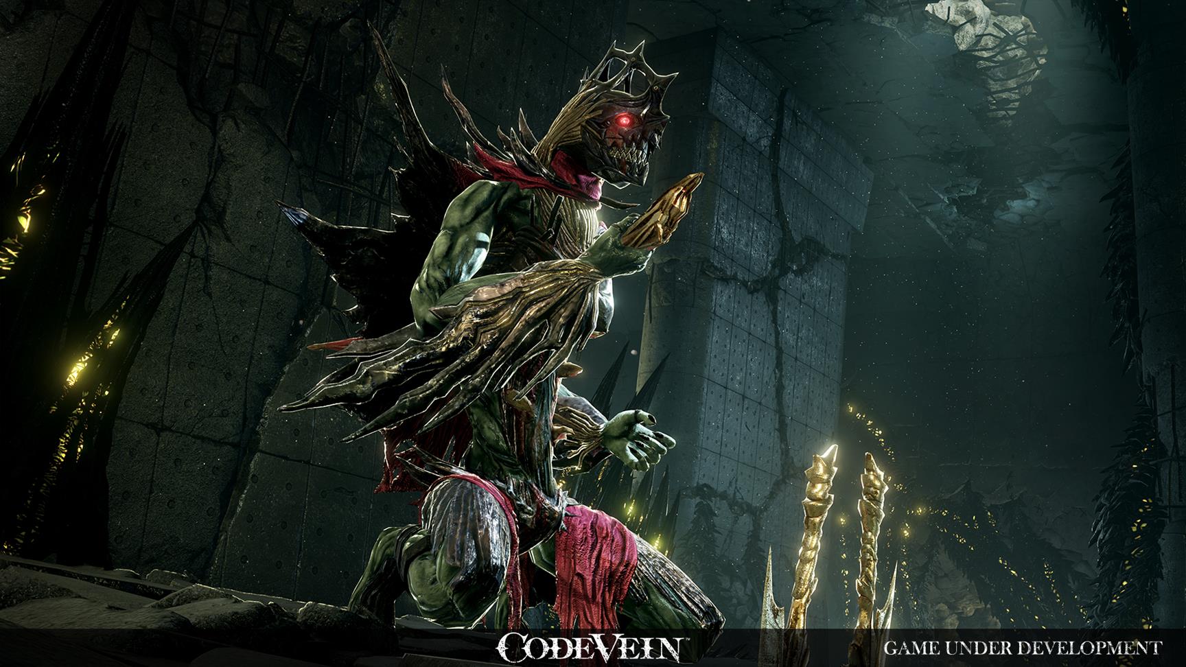 Code Vein Loading Screen Namco officially unveils new action RPG Code Vein - first details ...