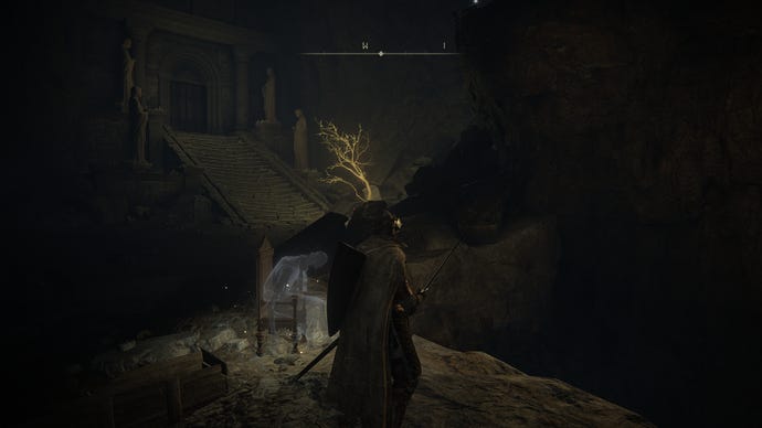The combat tutorial location in Elden Ring