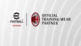 AC Milan will put the awful eFootball logo on its training kit next season
