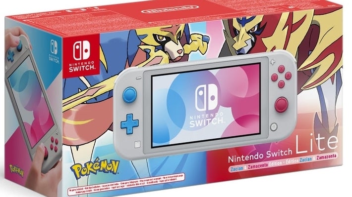 Nintendo switch deals lite pokemon sword