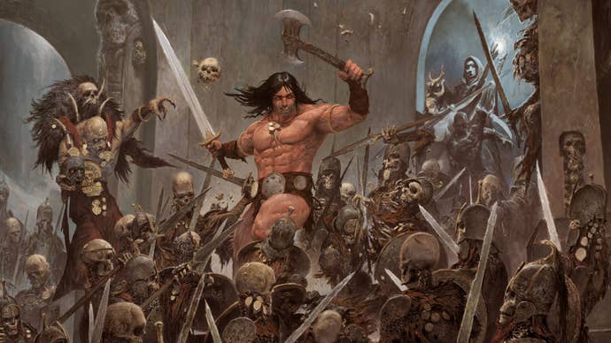Conan board game artwork
