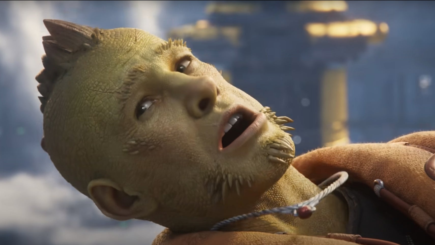 A character in Concord looking a bit spooked. - 1