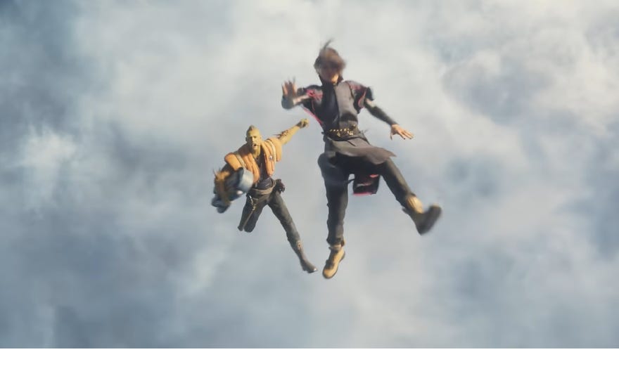 Two heroes in the shooter Concord fall to their doom.