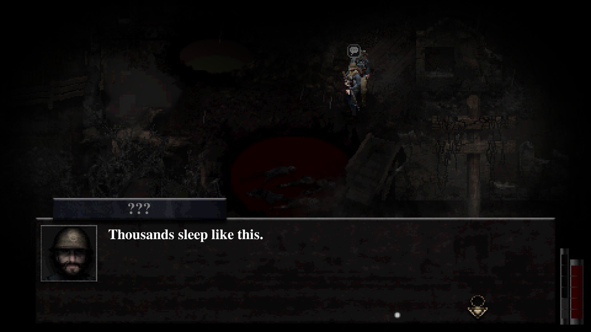 A chat between two soldiers in Conscript. - 5