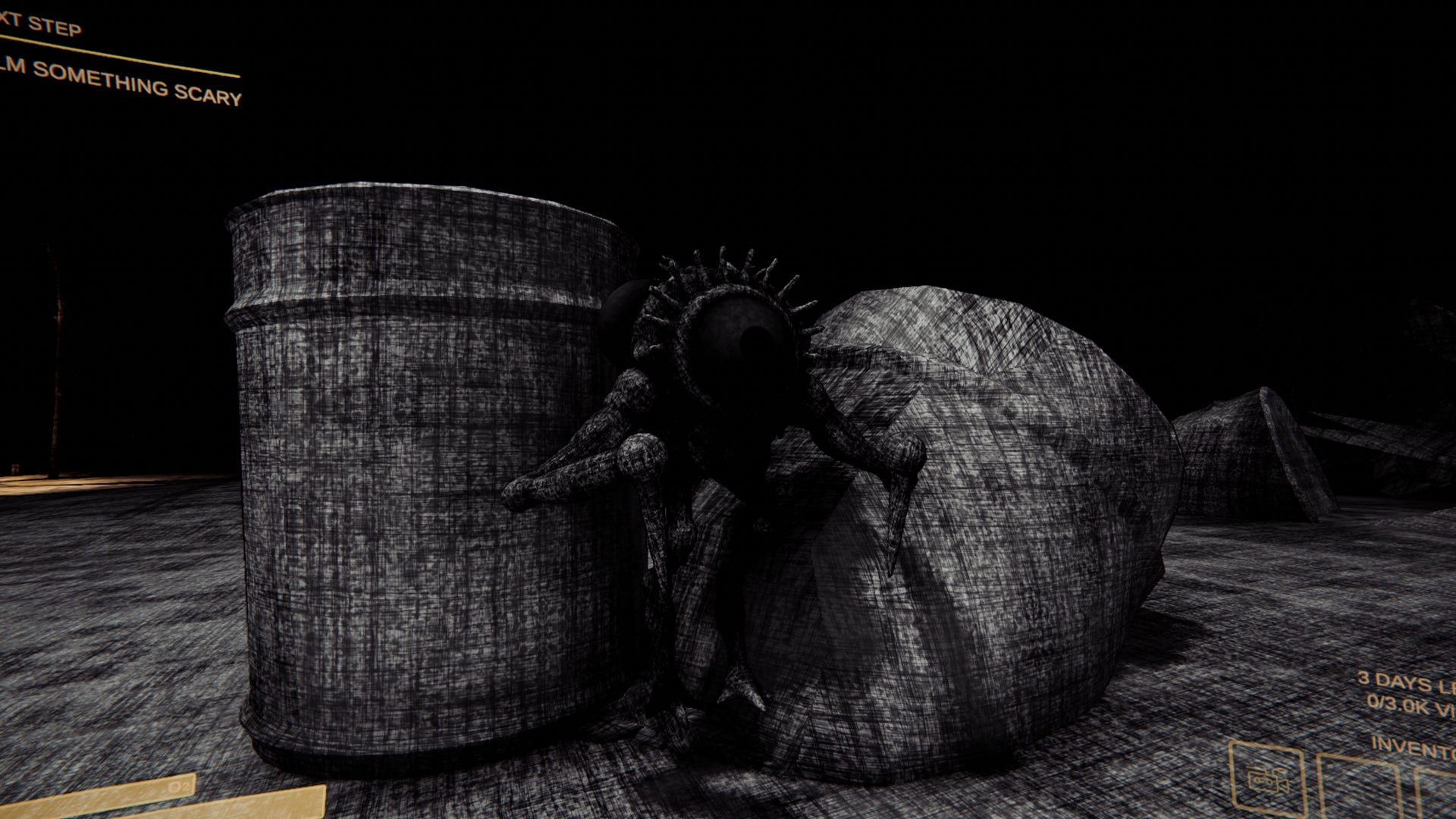 Screenshot of an EyeGuy monster in Content Warning. - 11