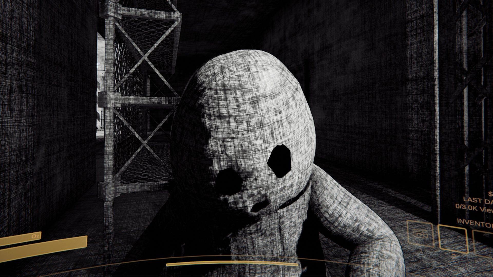 Screenshot of a Knif monster in Content Warning. - 1