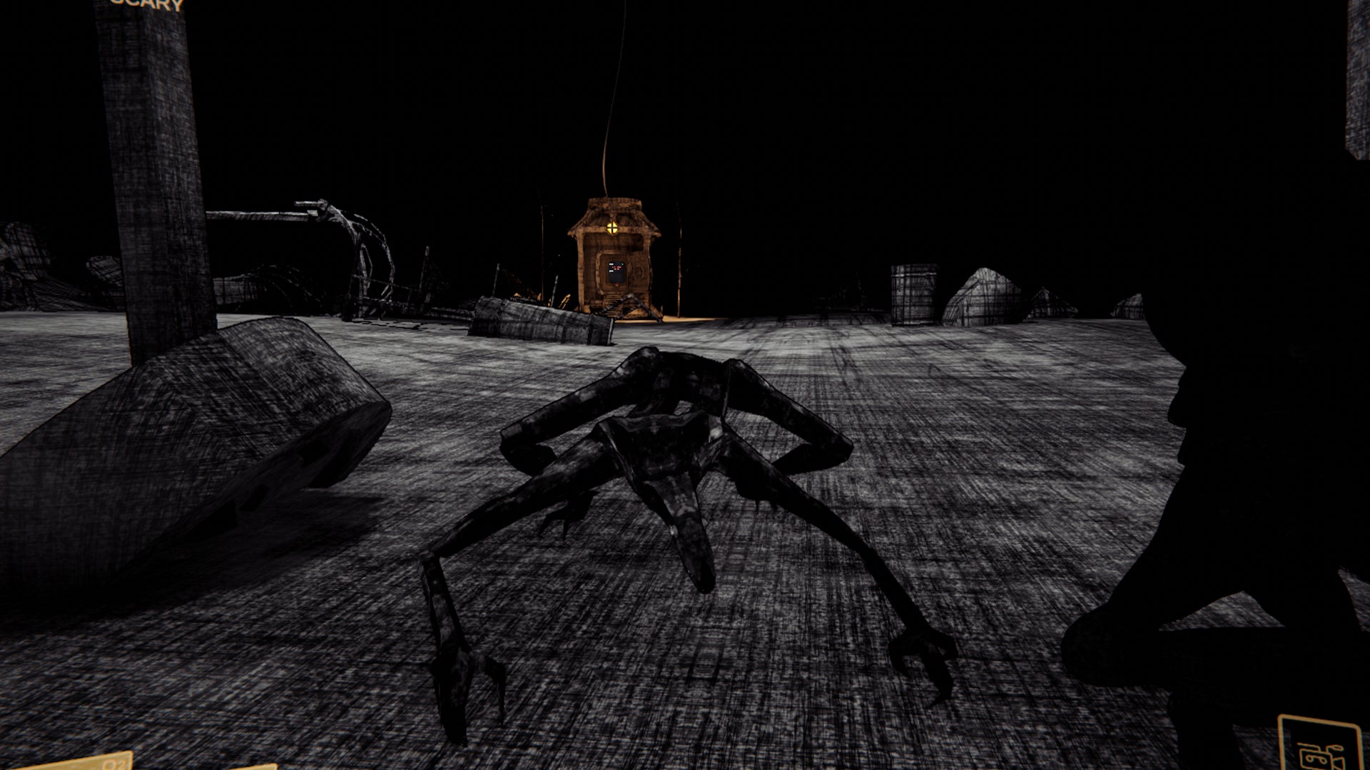 Screenshot of a Snactcho monster in Content Warning. - 19