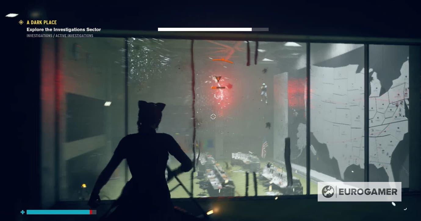 Control AWE DLC walkthrough - A Dark Place mission: Explore the ...