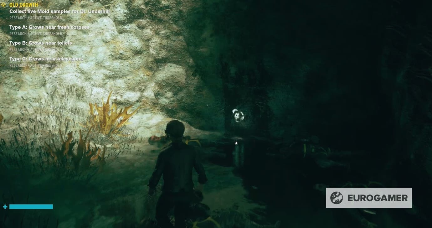 Control - Old Growth: finding the Mold samples and defeating Mold-1 ...