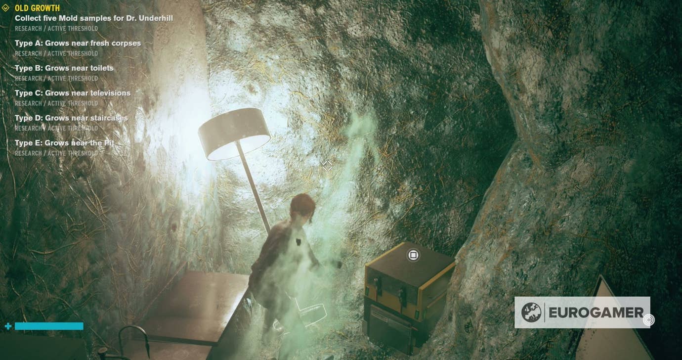 Control - Old Growth: finding the Mold samples and defeating Mold-1 ...