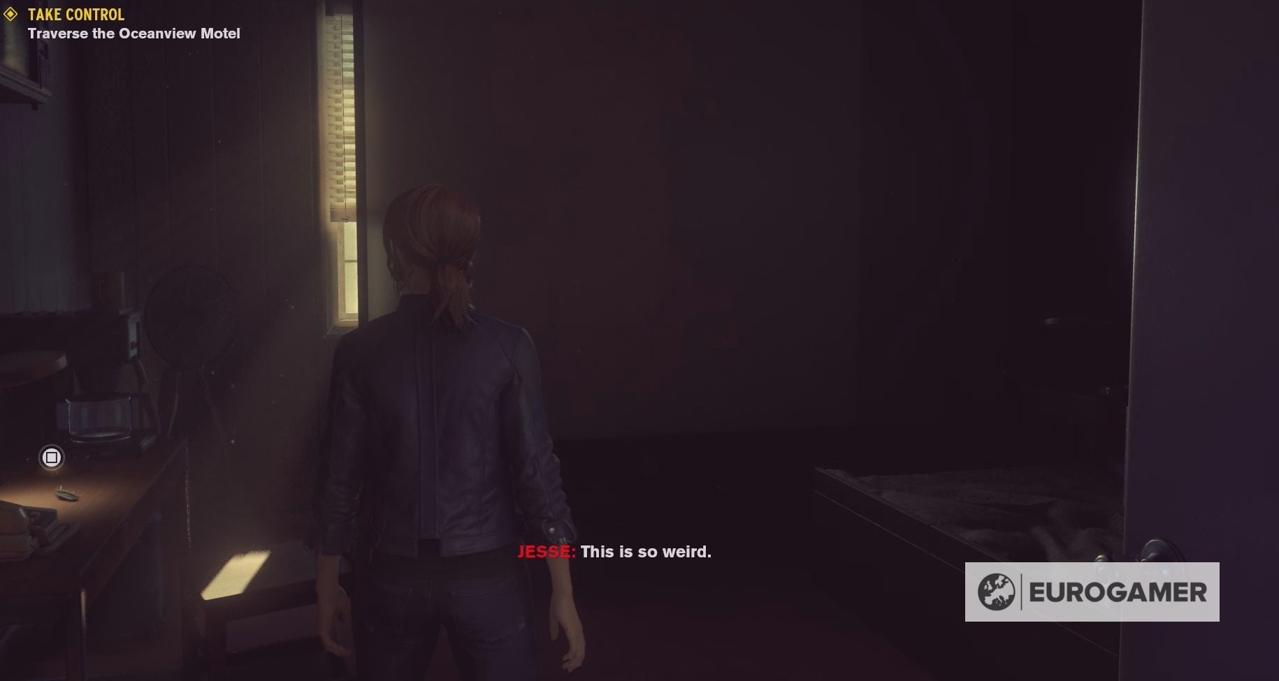Control Chapter 4 First Key Control - Take Control: turn off the Slide Projector, reach Dylan ...
