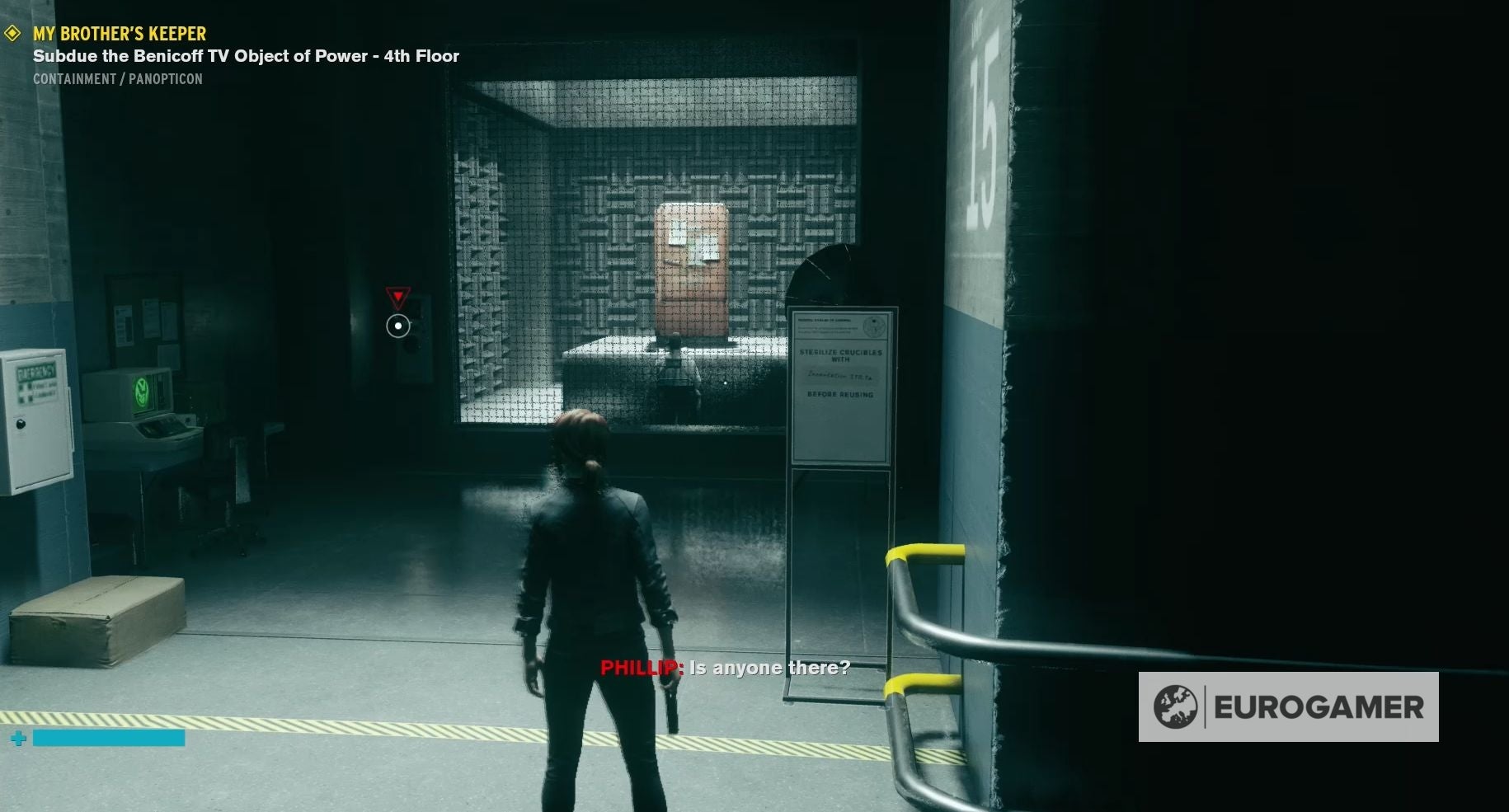 Control - My Brother's Keeper: Containment Sector, how to reach the ...