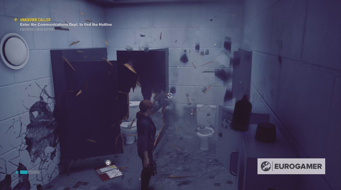 Control - Unknown Caller mission: Reaching Communications Dept and ...