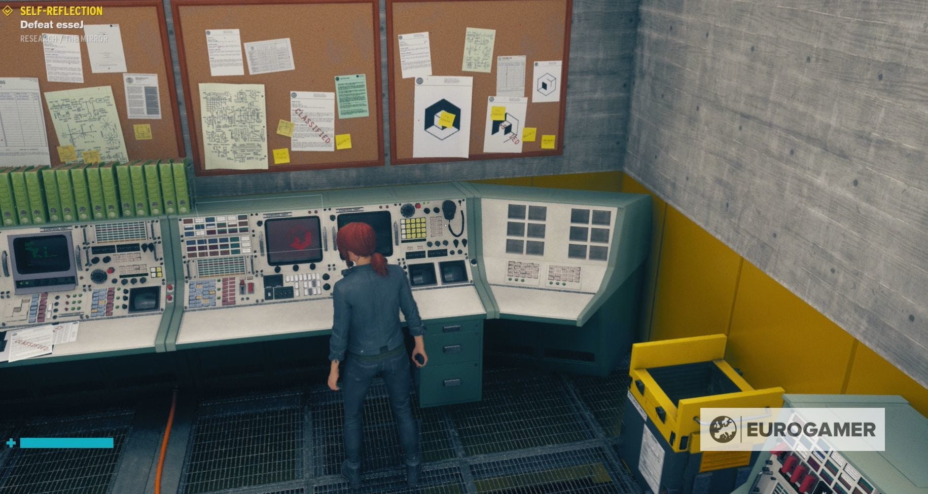 Control - Self-Reflection: defeating esseJ, unlocking the Asynchronous ...