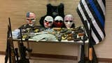 Cops bust real-life gang stash house, find weapons, cash and... PayDay masks
