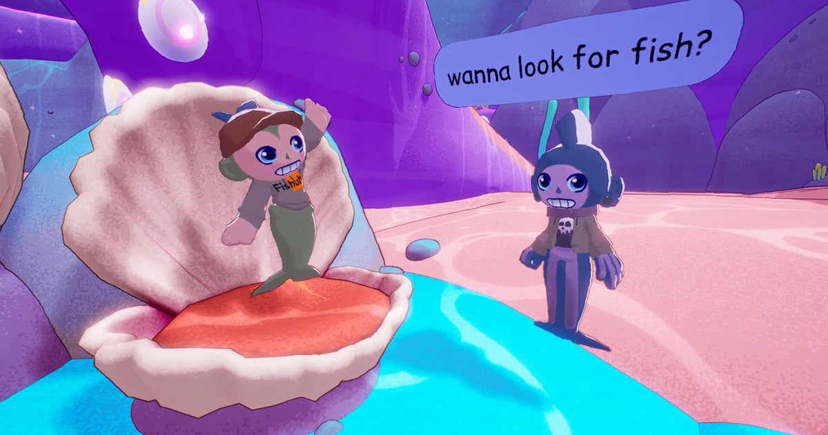 Coral Social Club is like Webfishing where you're the fish, or, uh, mermaids