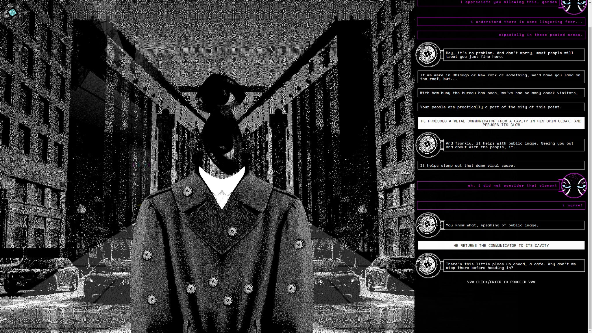 Exploring a life inside a strange device in Corru.Observer. - 4