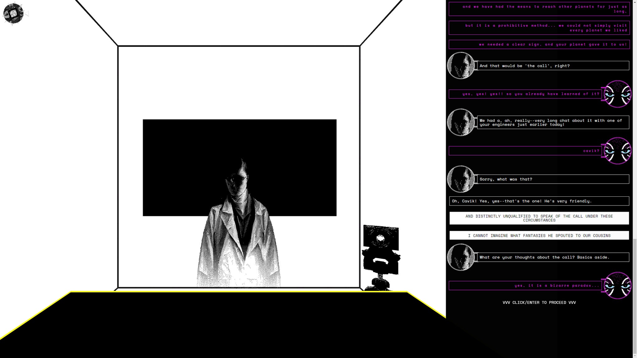 Exploring a life inside a strange device in Corru.Observer. - 5