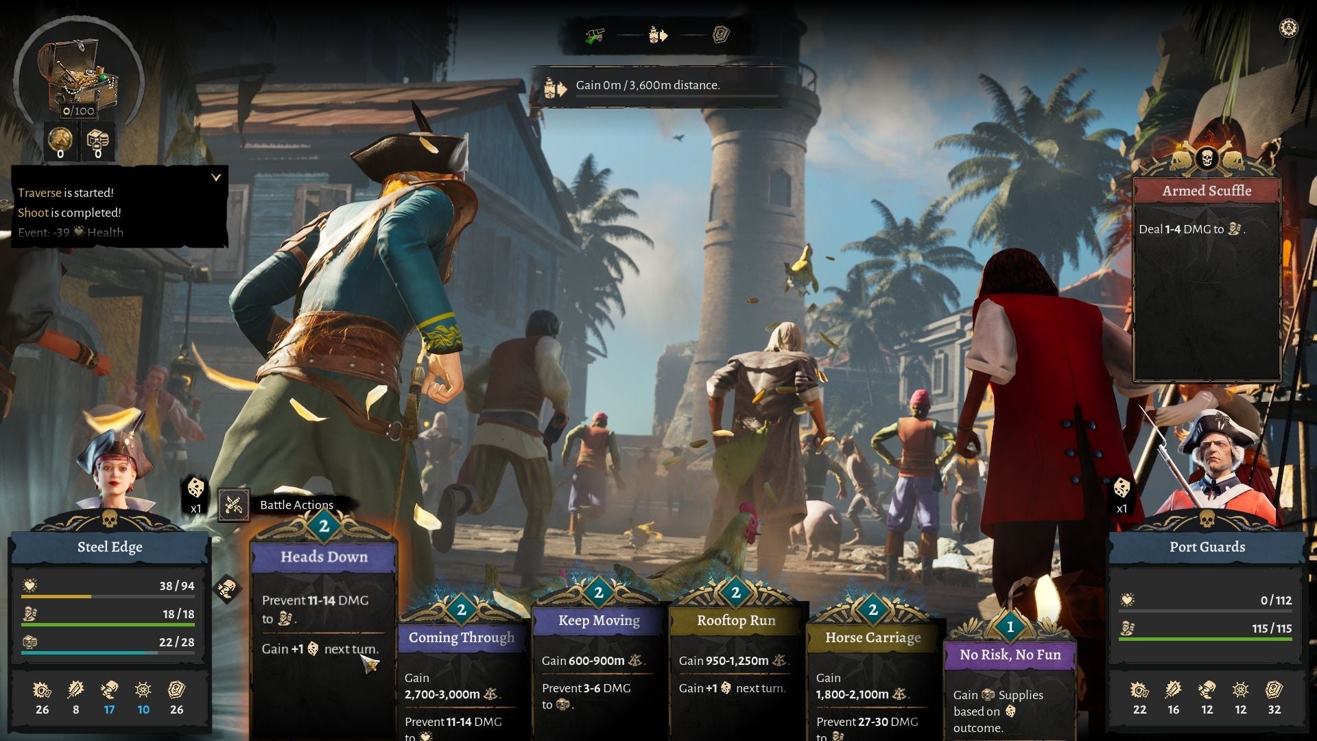 A pirate mission in Corsair Cove