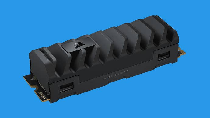 The Corsair MP600 XT PCIe 4.0 SSD