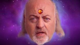 "Cosmic emperor" Bill Bailey promoting No Man's Sky in the UK