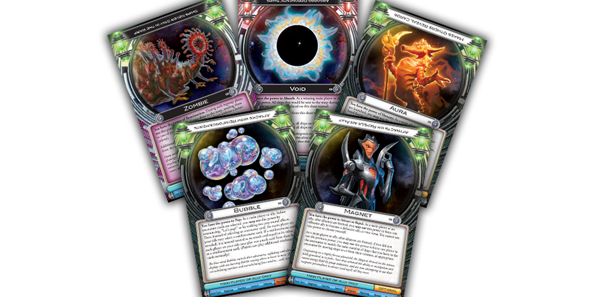 cosmic encounter alien card sleeves has announced that it will be accepting one new member into its ranks Cosmic Encounter gets its first