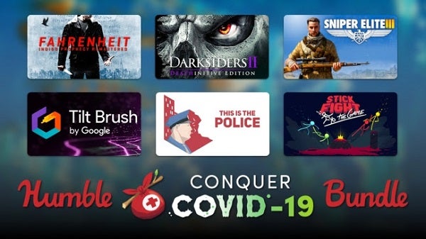 The Humble Conquer COVID-19 Bundle helps charities fighting the pandemic