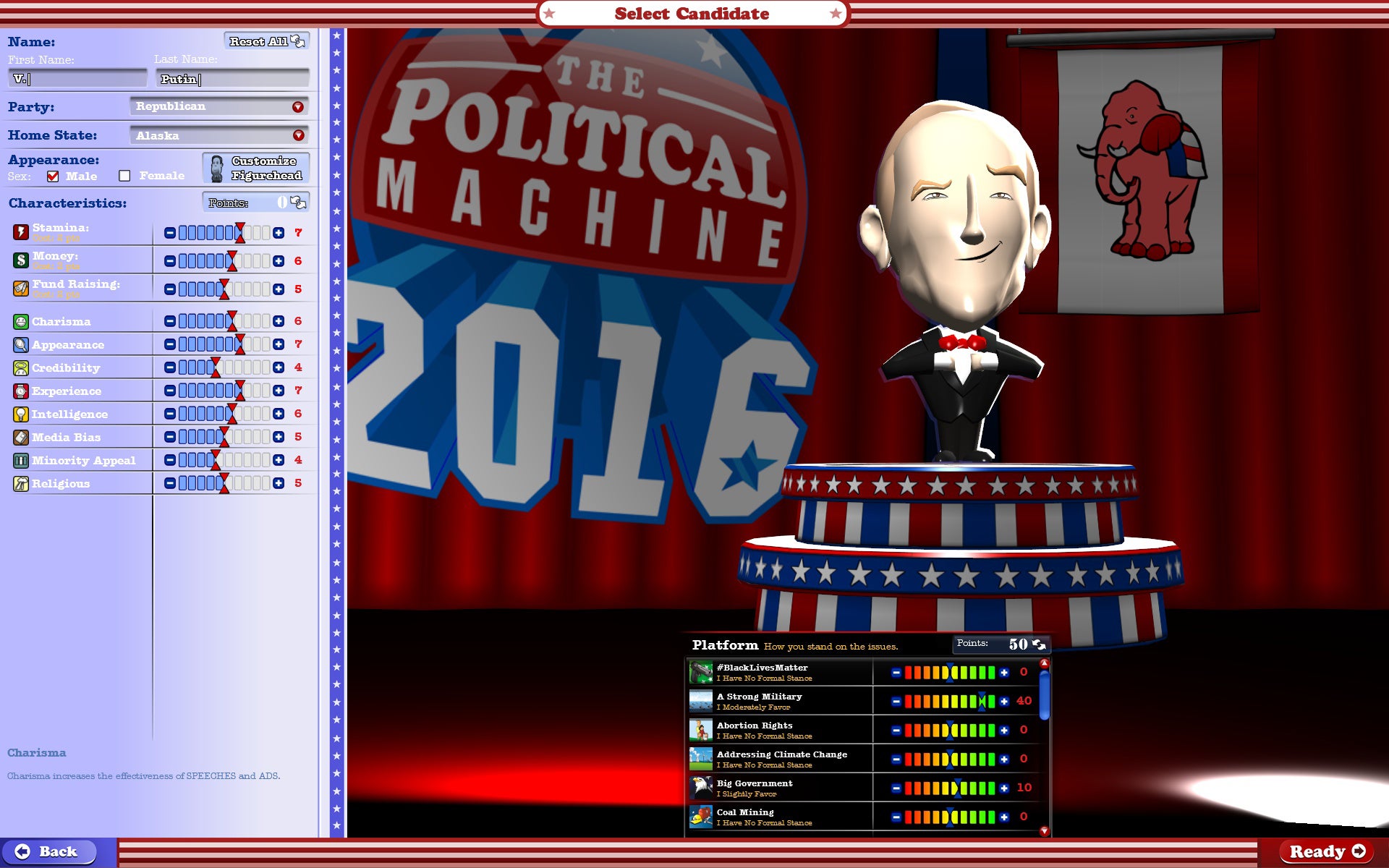 The Political Machine 2016 | Rock Paper Shotgun