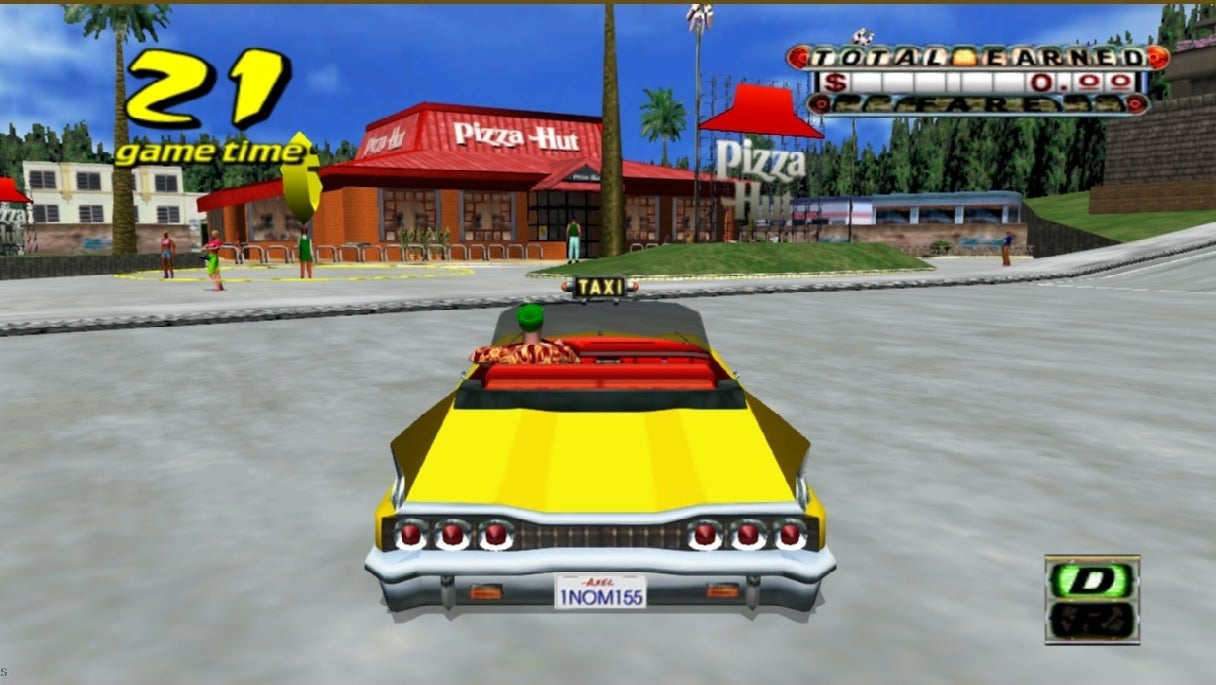 Gamecube crazy shop taxi