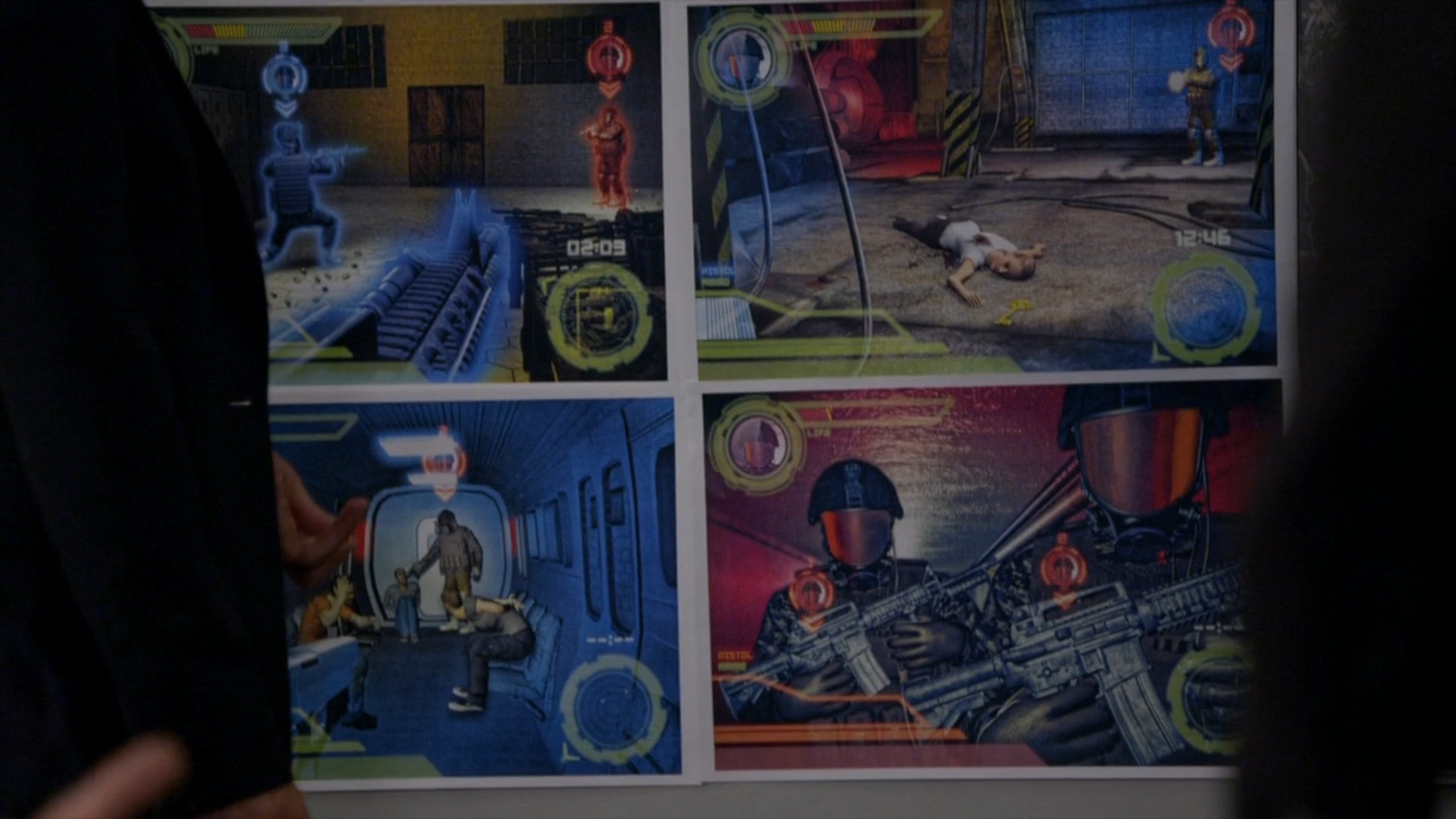 Investigating the fictional video game &lsquo;Gods of Combat&rsquo; in an episode of Criminal Minds.