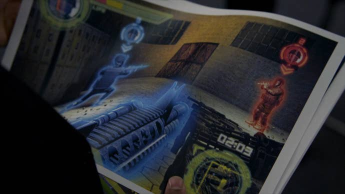 Investigating the fictional video game ‘Gods of Combat’ in an episode of Criminal Minds.