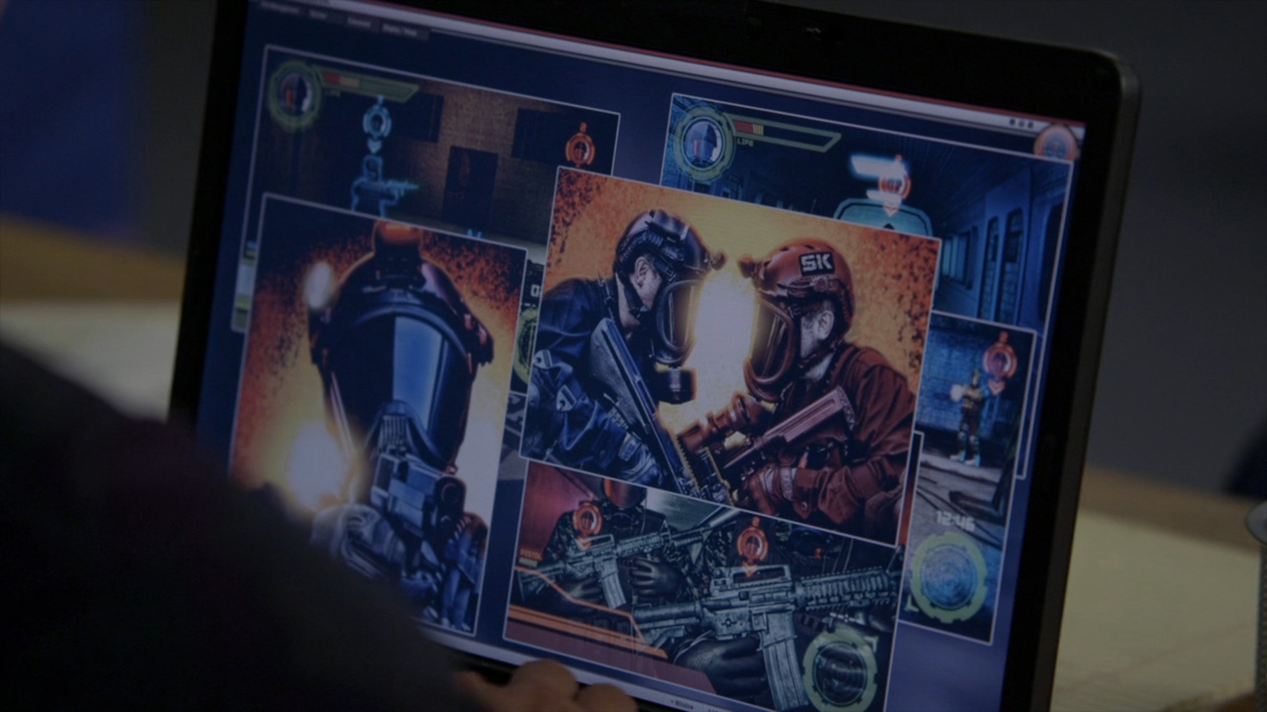 Investigating the fictional video game &lsquo;Gods of Combat&rsquo; in an episode of Criminal Minds.