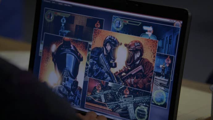 Investigating the fictional video game ‘Gods of Combat’ in an episode of Criminal Minds.