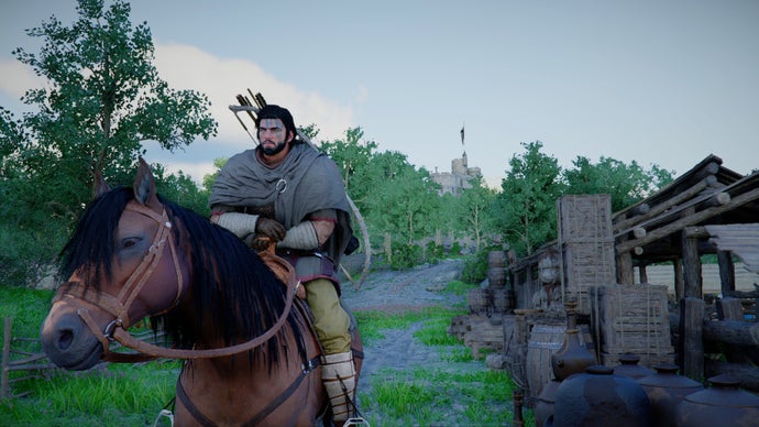 Crimson Desert's latest patch adds new mounts, makes slapping NPCs with trees a crime, and reportedly junks the infamous AI paintings