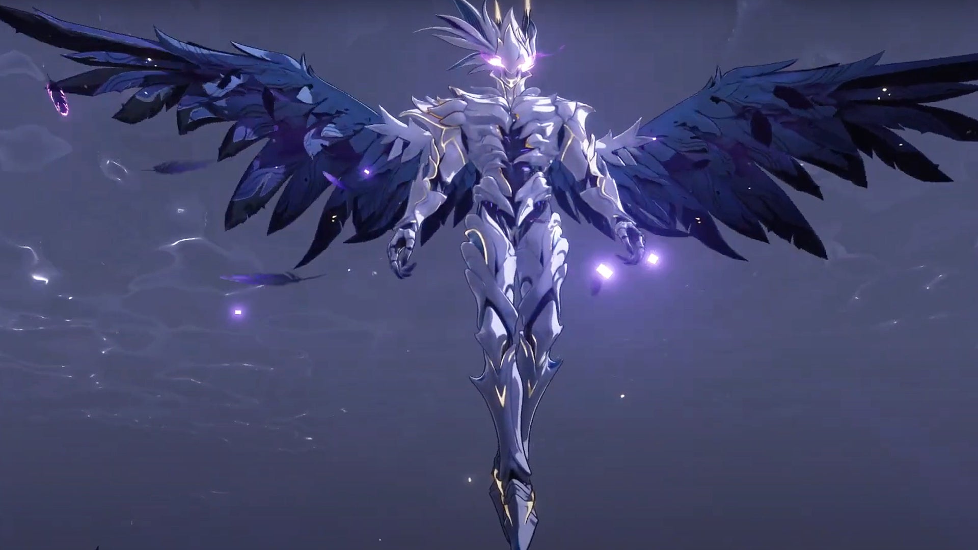 A screenshot showing Crownless, one of the bosses of Wuthering Waves and an excellent Echo. - 3