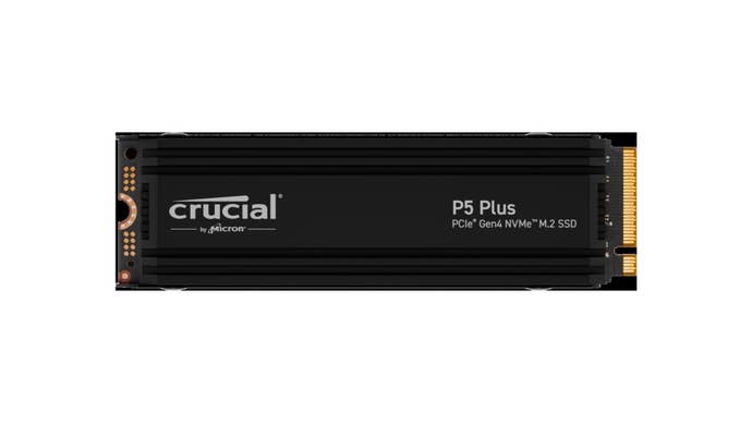 Crucial P5 Plus 2TB SSD with heatsink
