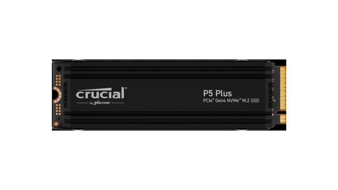 Crucial P5 Plus 2TB SSD with heatsink