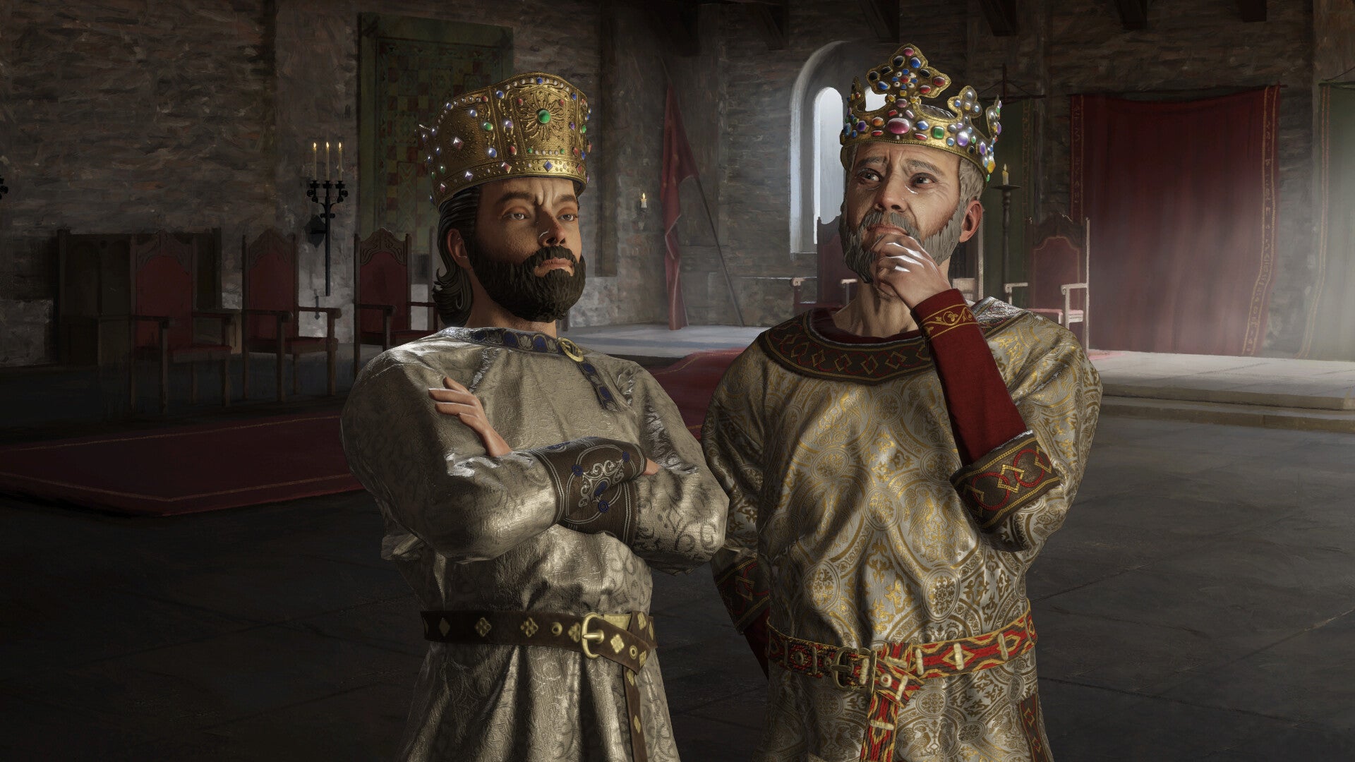 Your infidelity will no longer be broadcasted to everyone as it happens declares Crusader Kings 3s latest patch, unless you made a baby at a certain time